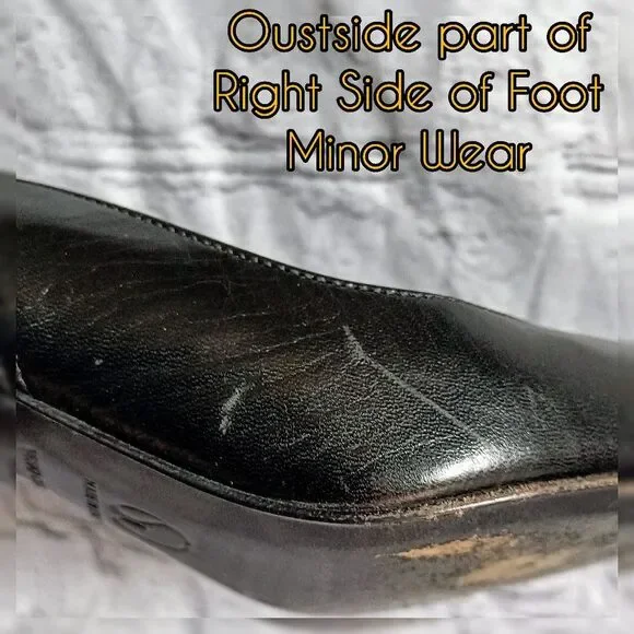 St. John Black Slingback Heels - Picture 11 of 12